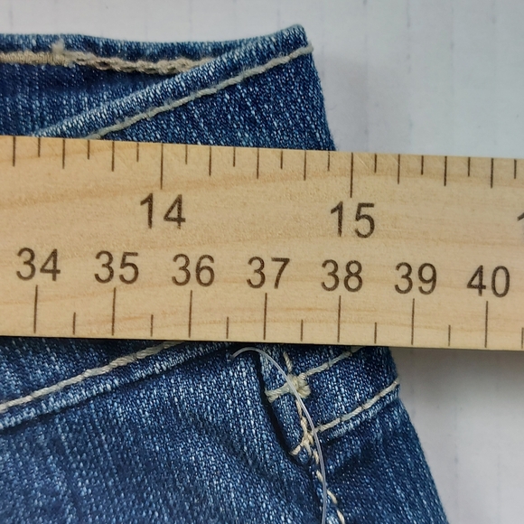 Paco Jeans Pants Womens Size 11 Denim 452 Ring Spun DK Stone Capri NWT $39.99 - Picture 5 of 11